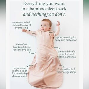 PurComfy Supersoft Sleep Sack 0.5 TOG 2 Pack